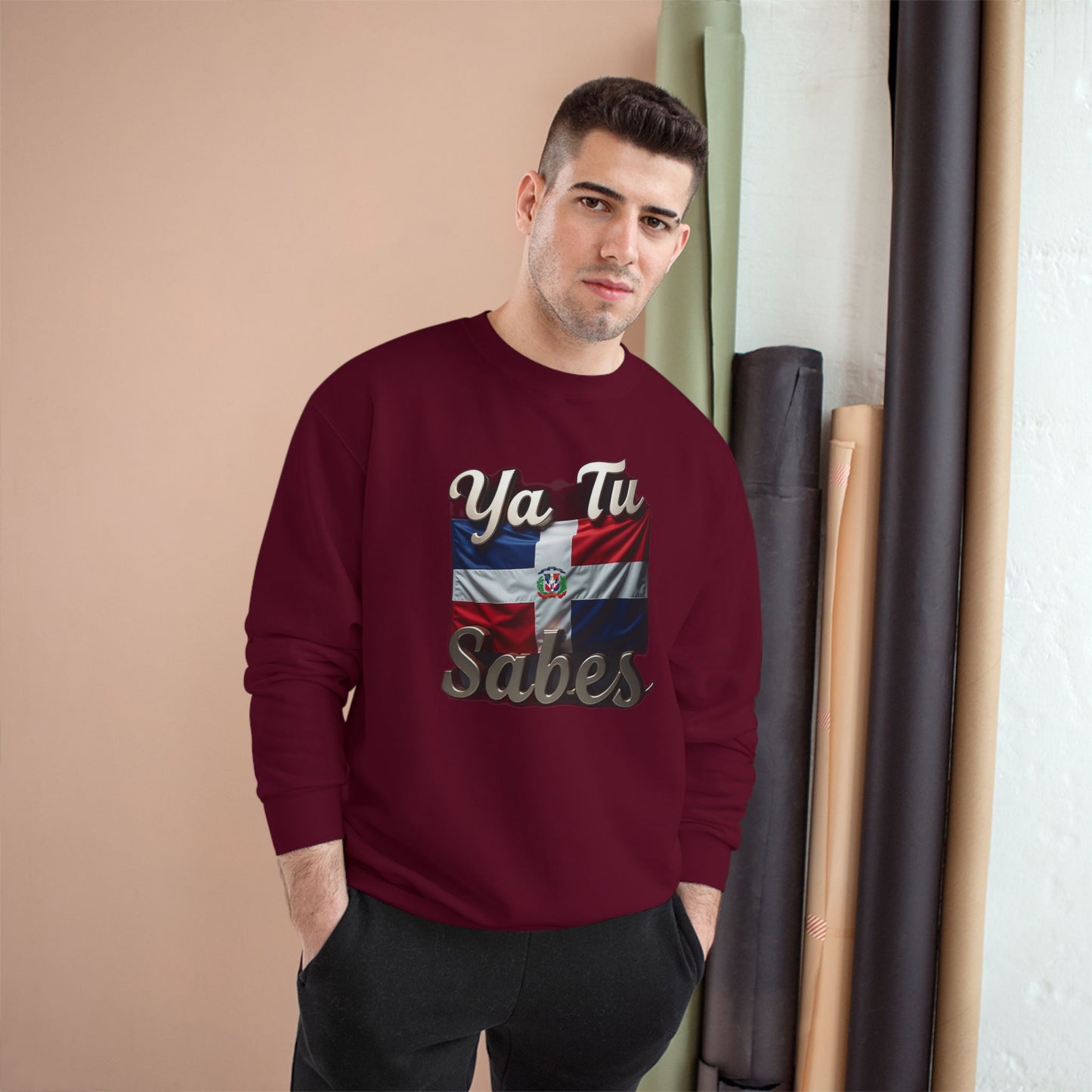 Champion Ya Tu Sabes Dominican Sweatshirt - Little Story Co.