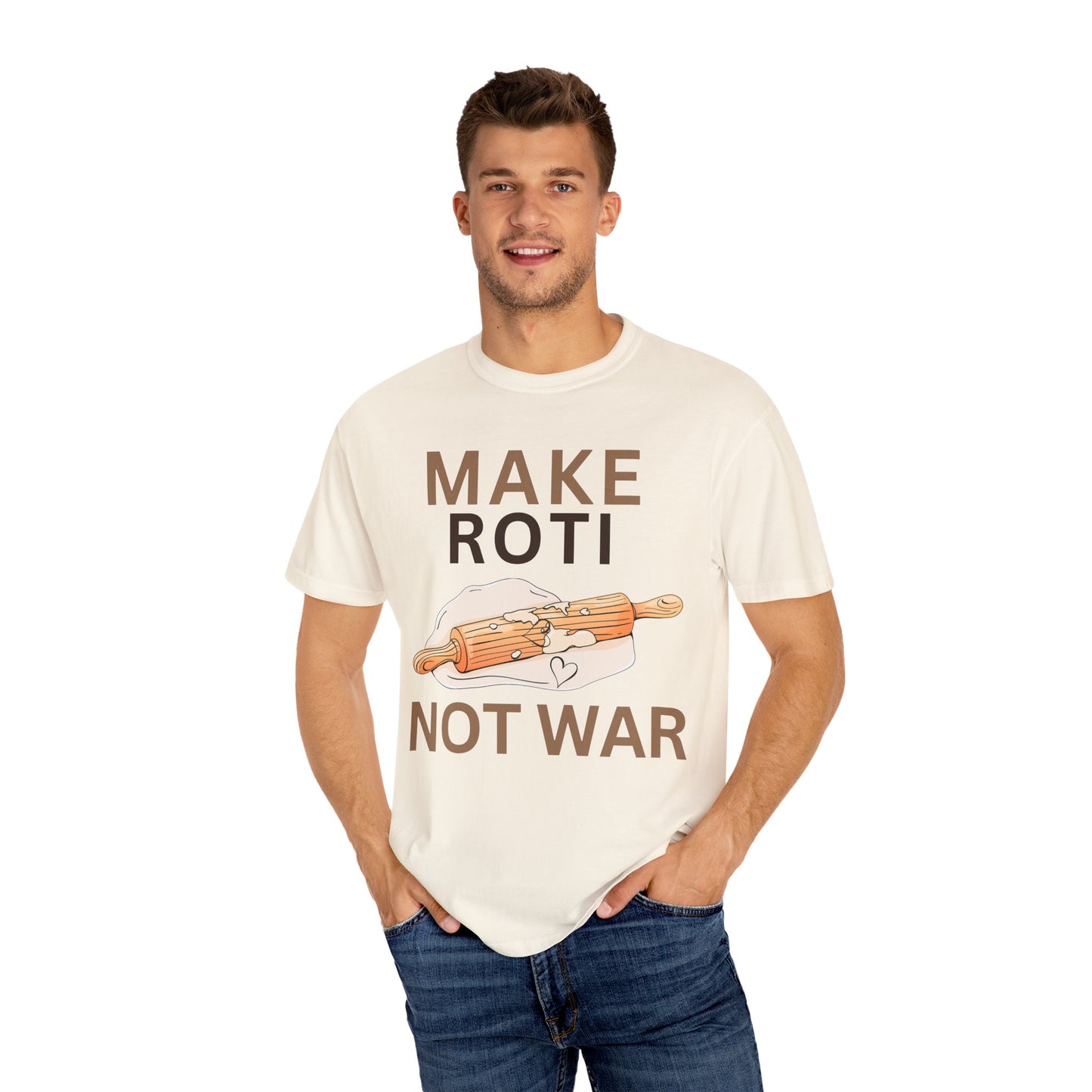 Make Roti Not War Unisex T-Shirt - Little Story Co.