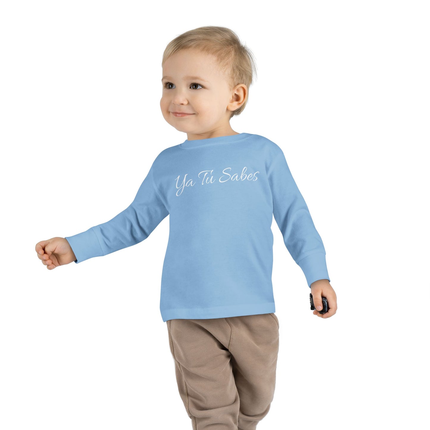 Toddler Long Sleeve Ya Tu Sabes Tee - Little Story Co.