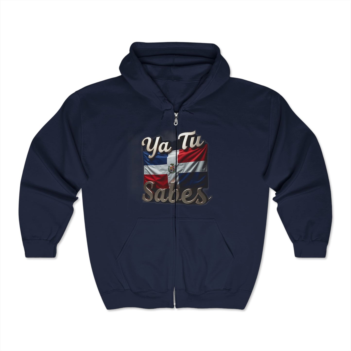 Unisex Ya Tu Sabes Heavy Blend™ Full Zip Hooded Sweatshirt - Little Story Co.