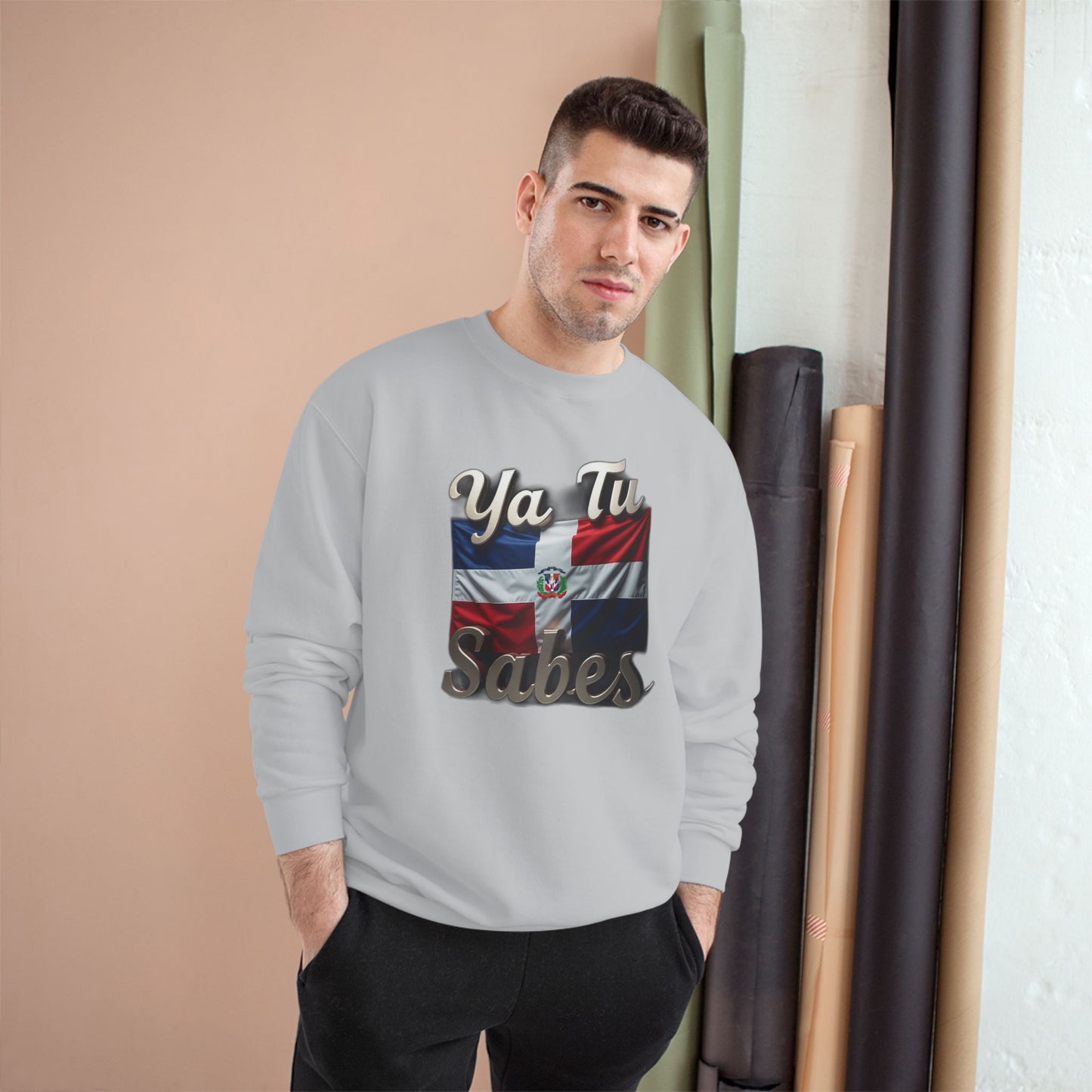 Champion Ya Tu Sabes Dominican Sweatshirt - Little Story Co.