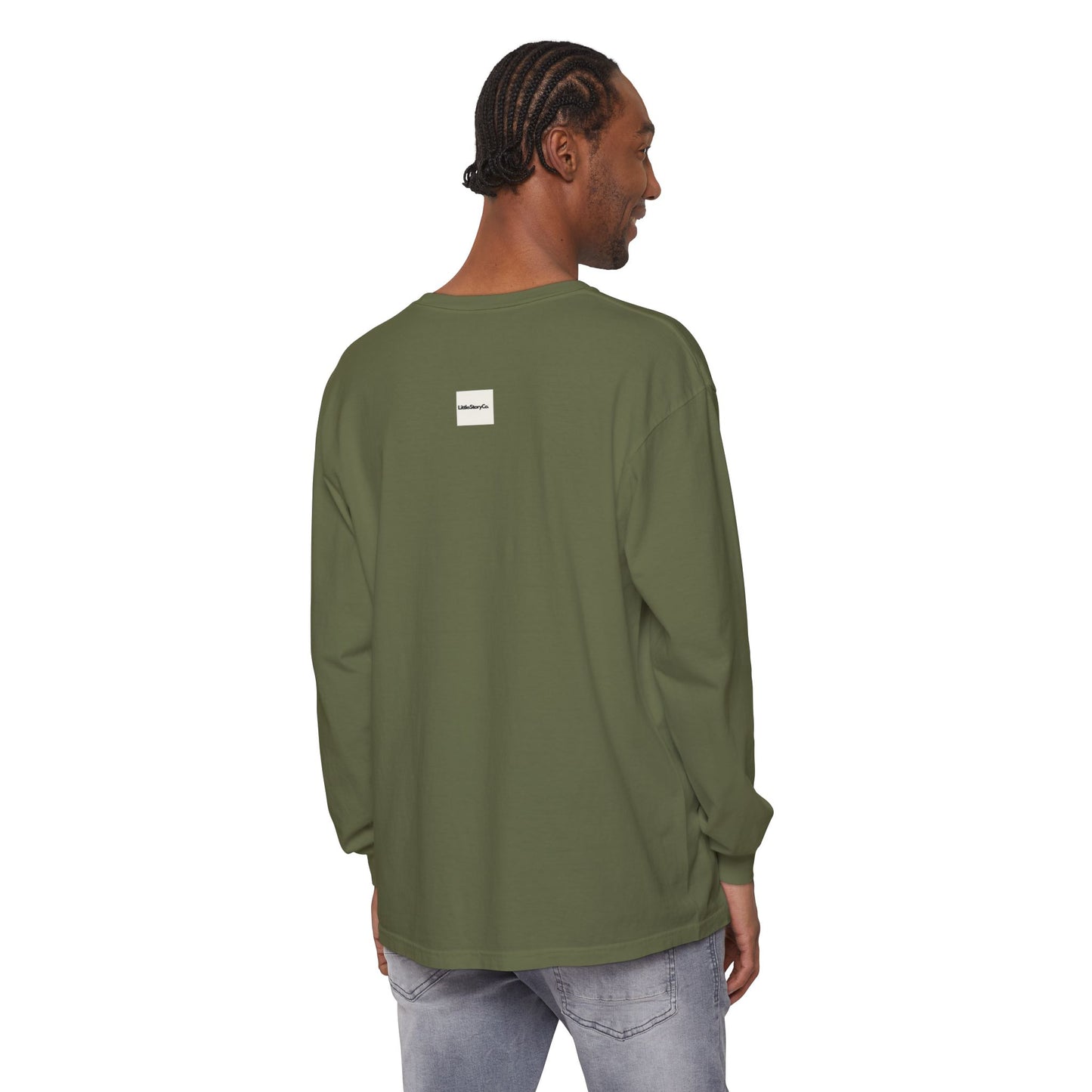 Trinidad Lucky St. Patrick's Day Long Sleeve T-Shirt - Unisex Garment-Dyed Tee - Little Story Co.