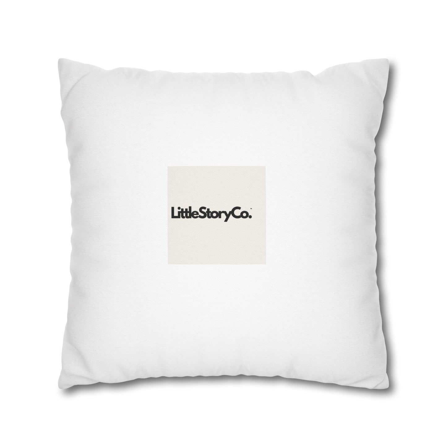 Make Mango Not War - Fun Spun Polyester Square Pillowcase for a Cheerful Home Decor - Little Story Co.