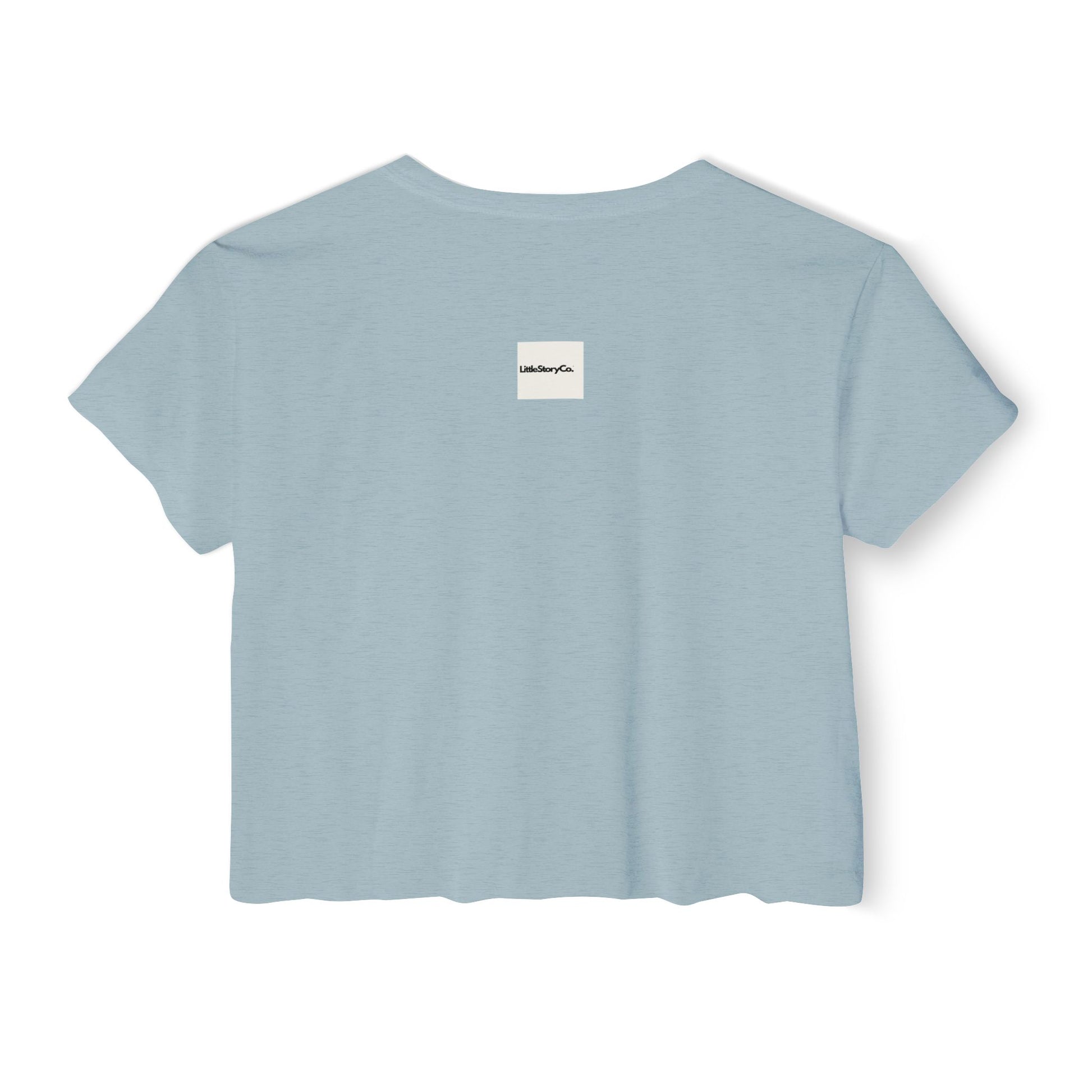 Women's Festival Crop Top - Liming and Bacchanal Logo - Little Story Co.