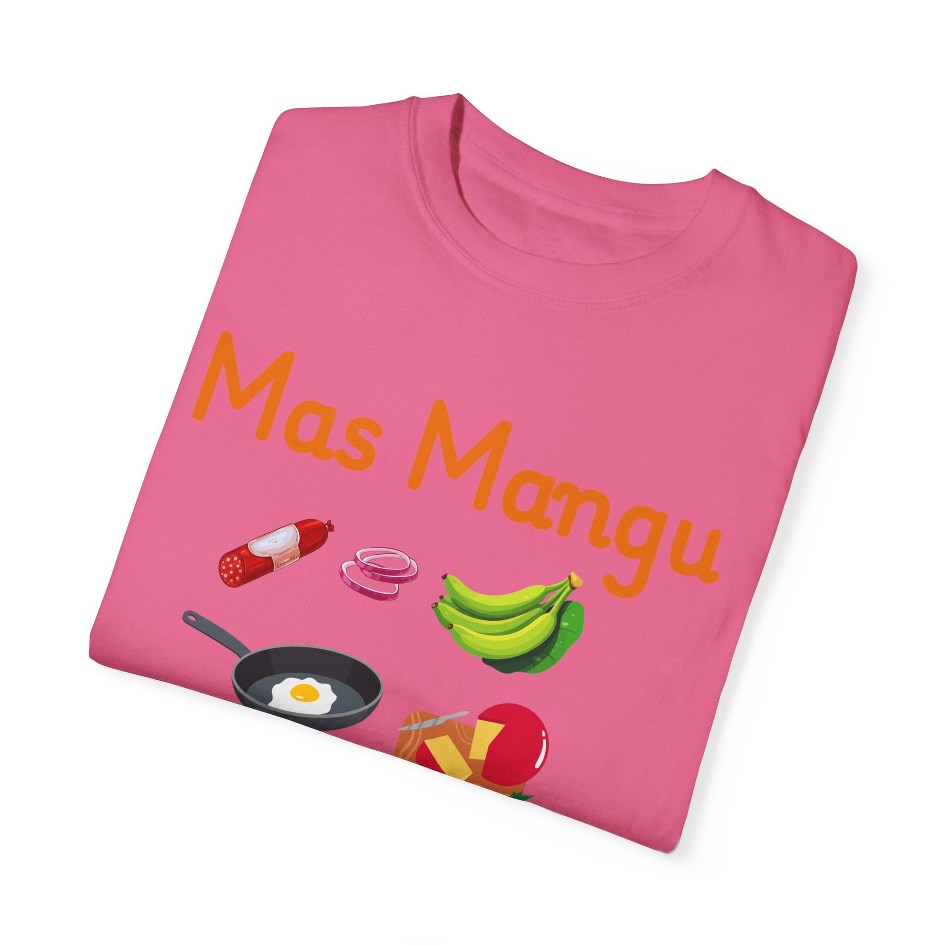 'Mas Mangu Menos Problemas' -Quirky Foodie Unisex T-shirt - Little Story Co.