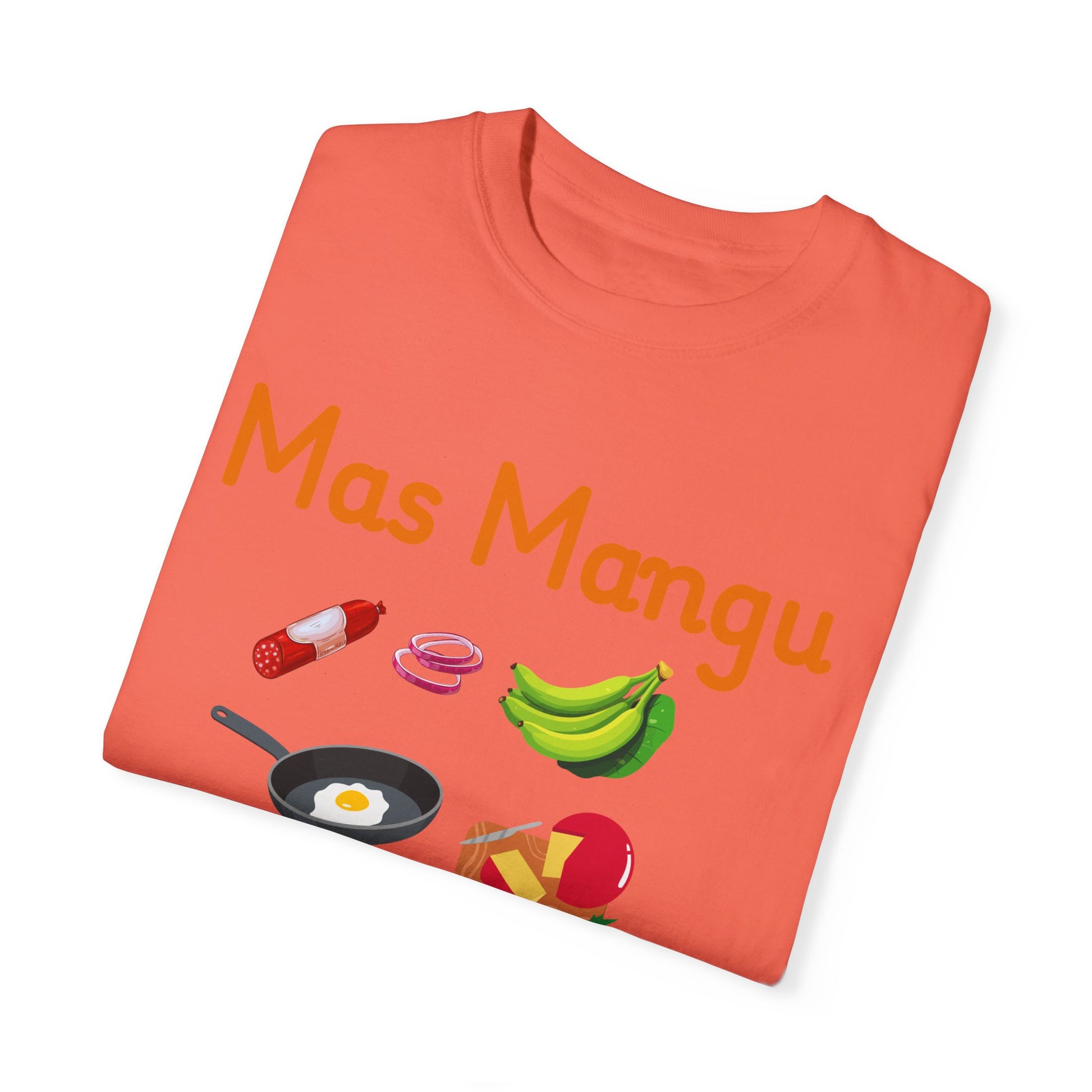'Mas Mangu Menos Problemas' -Quirky Foodie Unisex T-shirt - Little Story Co.