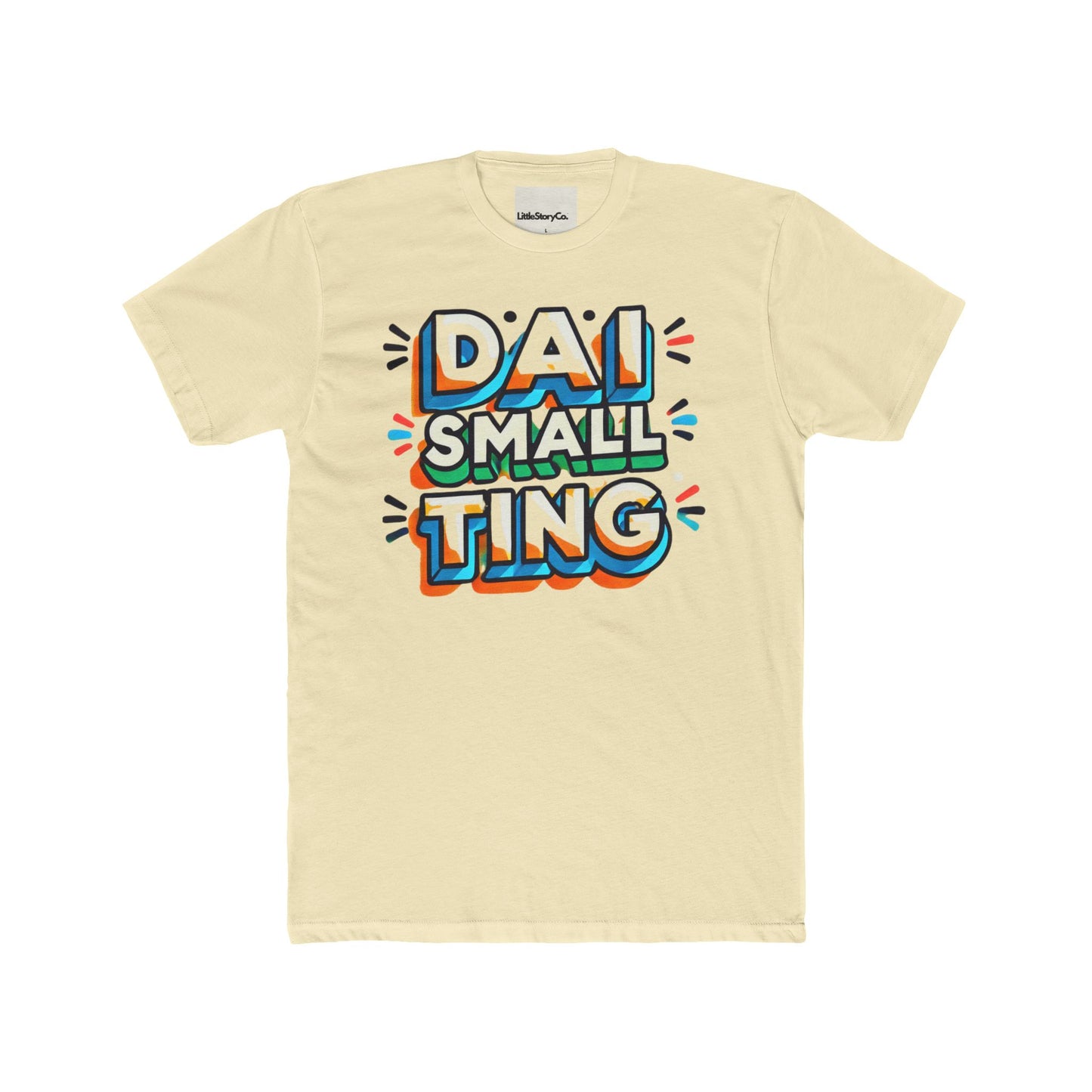 Unisex Dai Small Ting Cotton Crew Tee - Little Story Co.