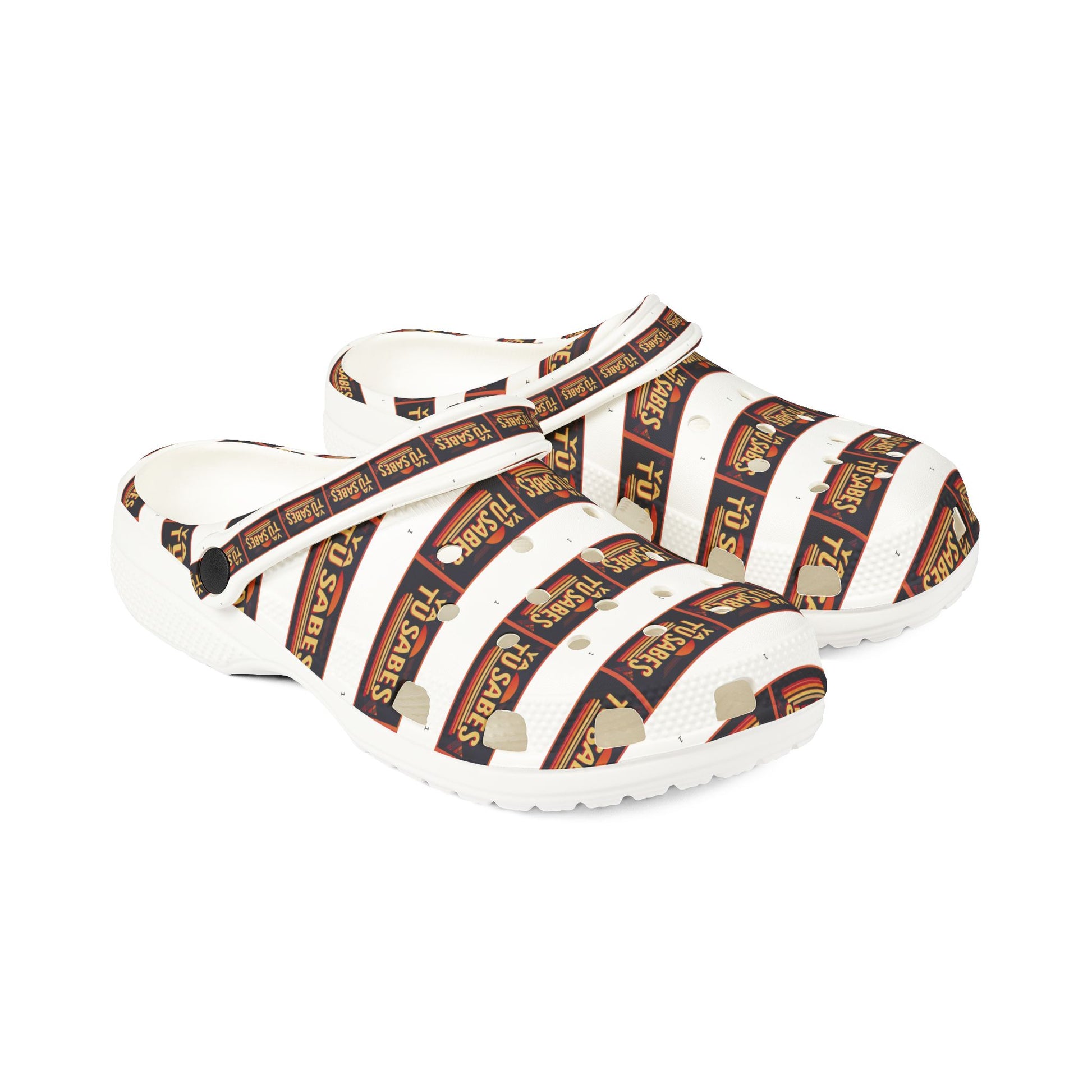 EVA Ya Tu Sabes Foam Rubber Shoes (AOP) - Little Story Co.