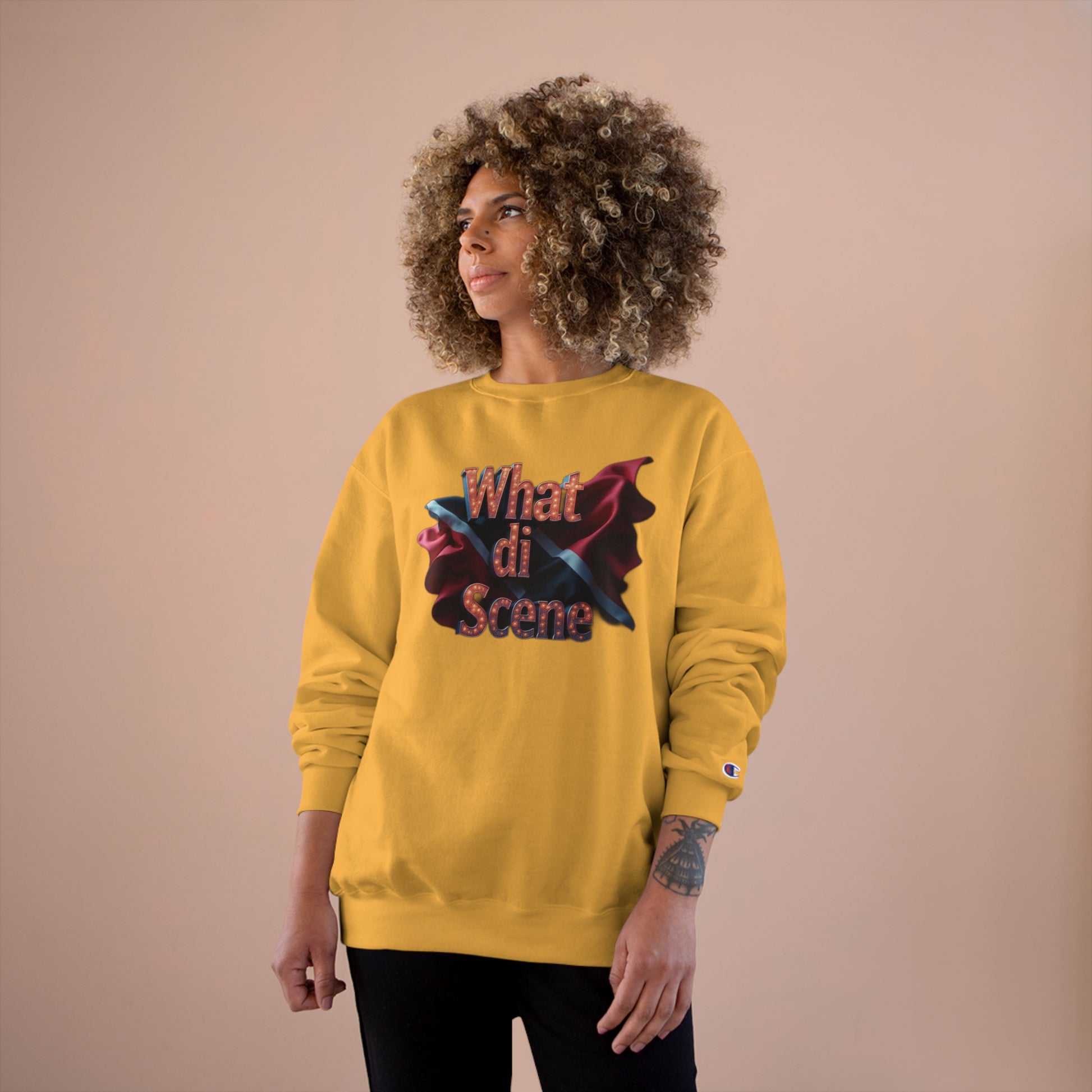 Champion What Di Scene Sweatshirt - Little Story Co.