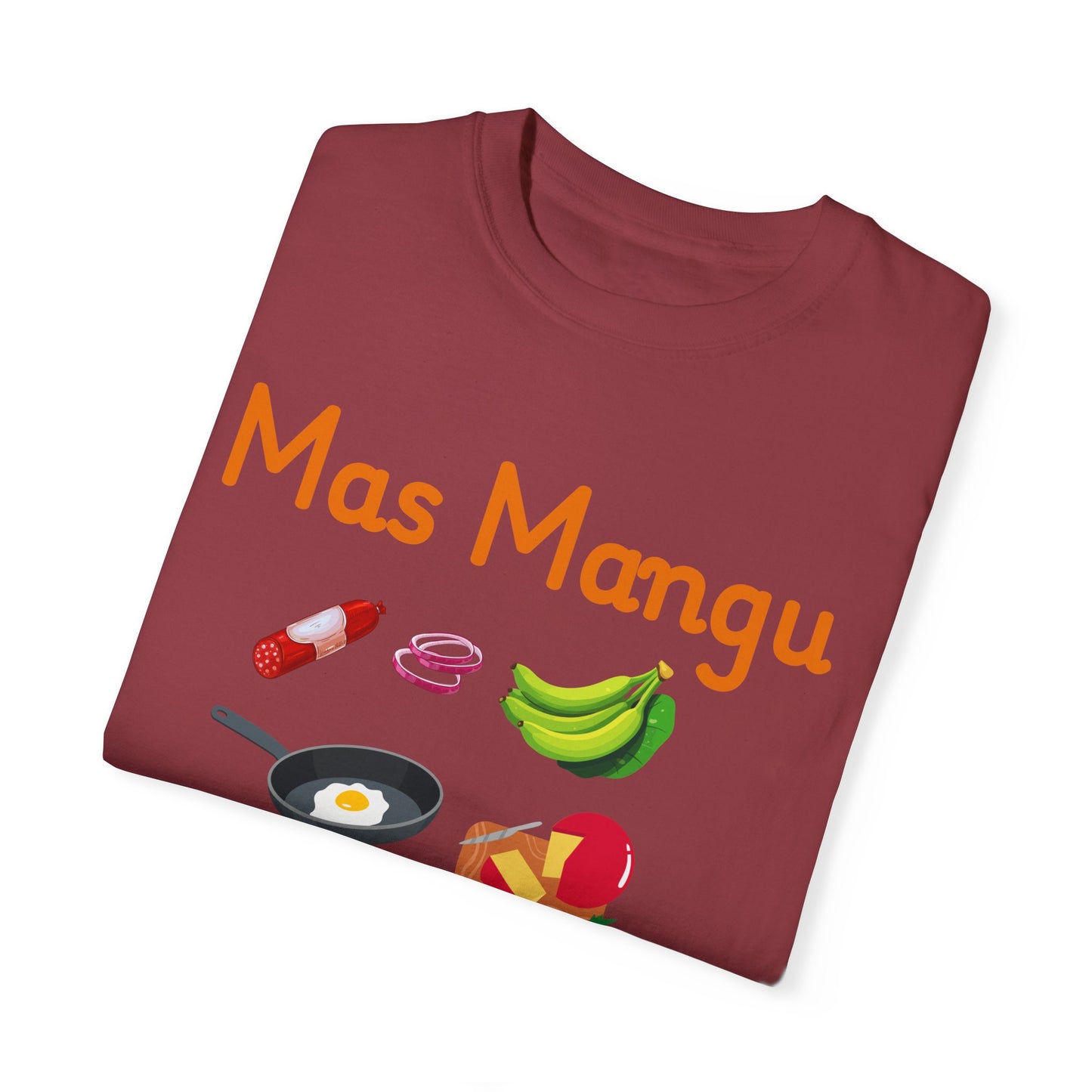 'Mas Mangu Menos Problemas' -Quirky Foodie Unisex T-shirt - Little Story Co.