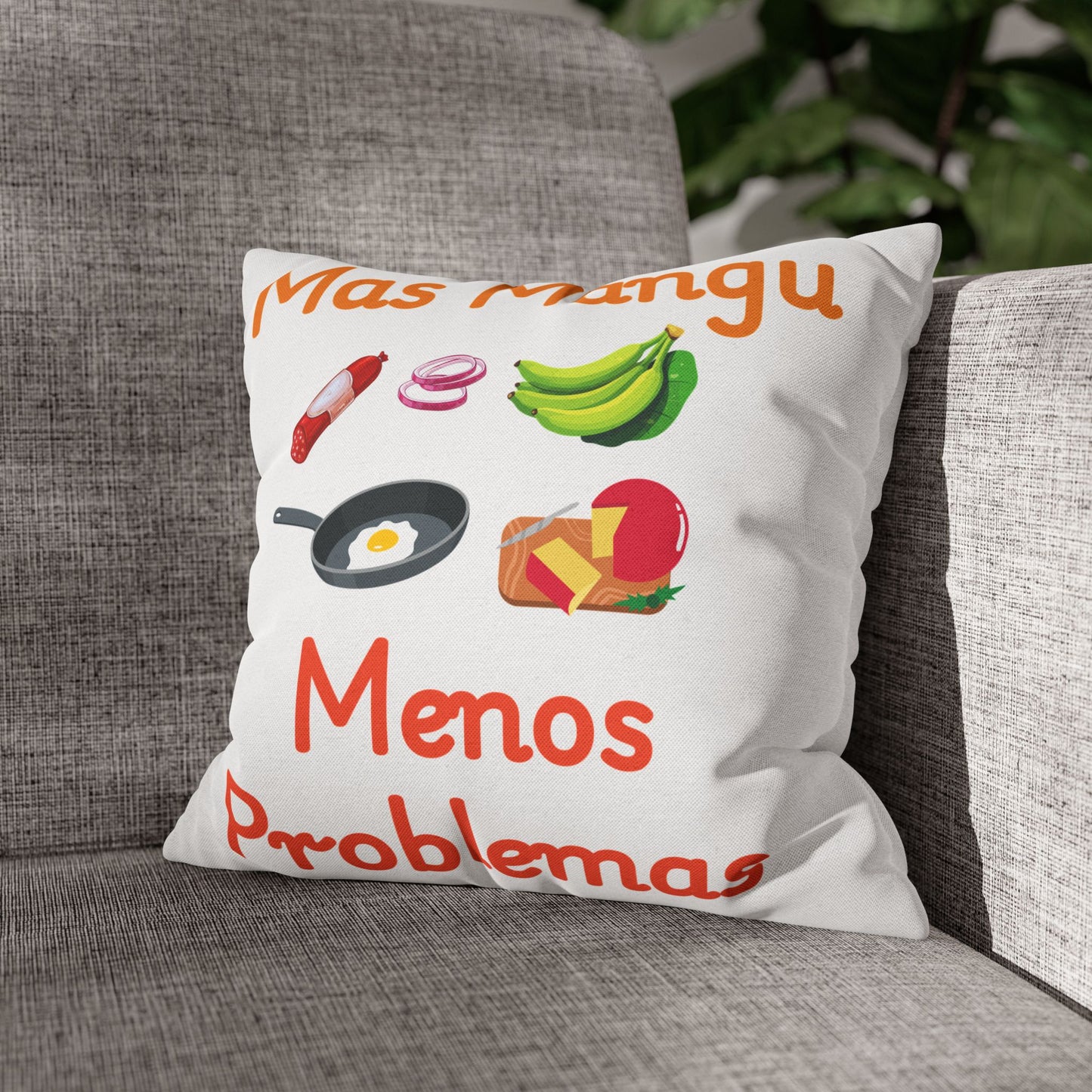 'Mas Mangú, Menos Problemas' for Fun Home Décor - Little Story Co.