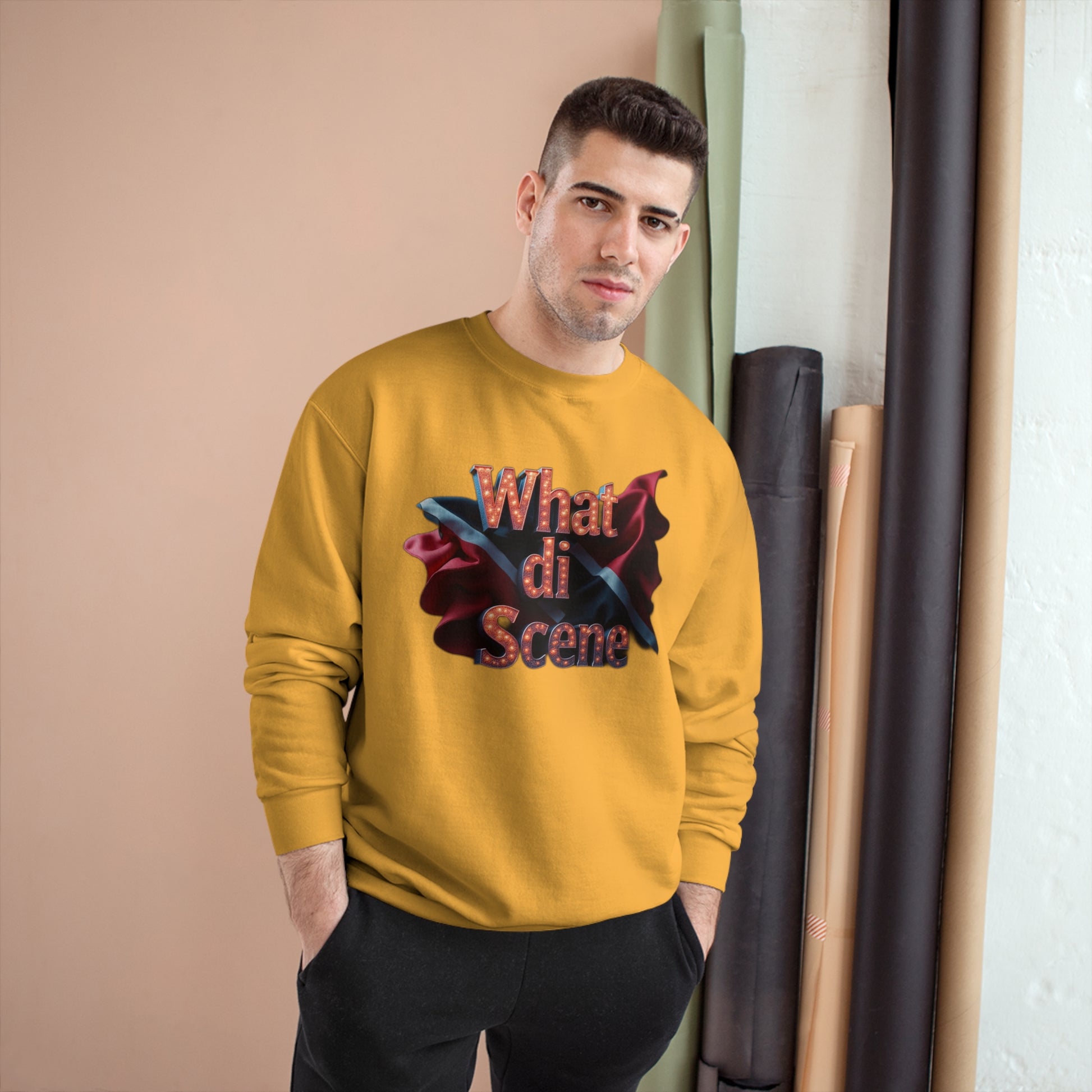 Champion What Di Scene Sweatshirt - Little Story Co.