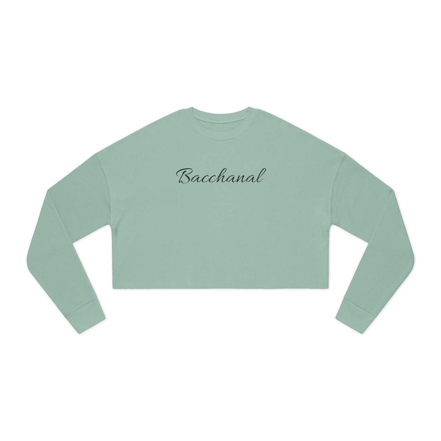 Women's Bacchanal Cropped Sweatshirt - Little Story Co.