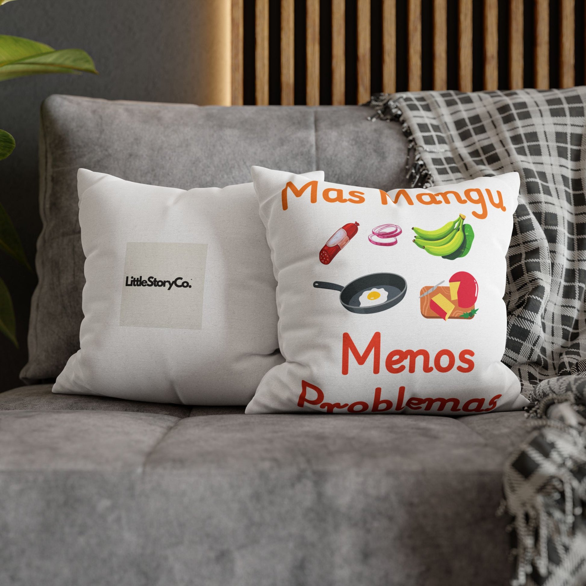 'Mas Mangú, Menos Problemas' for Fun Home Décor - Little Story Co.
