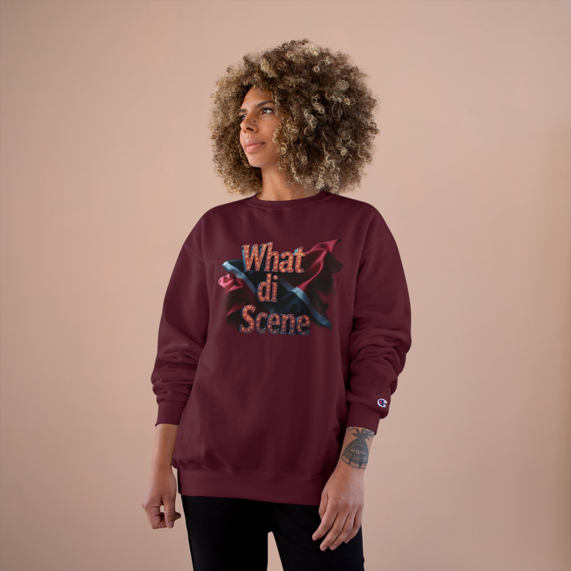 Champion What Di Scene Sweatshirt - Little Story Co.