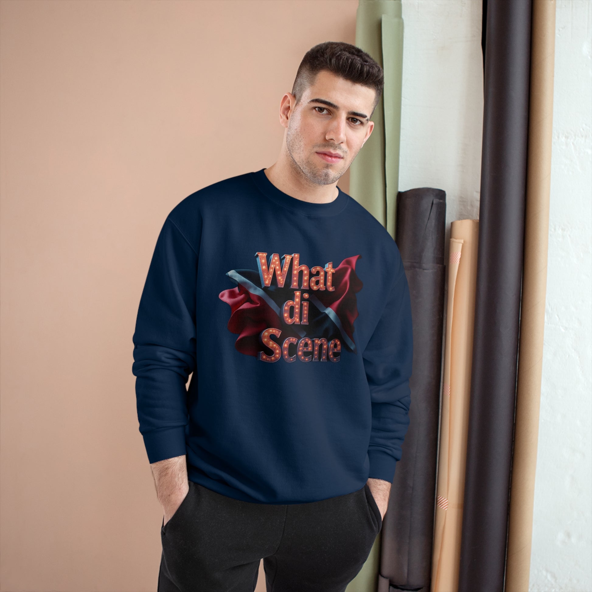 Champion What Di Scene Sweatshirt - Little Story Co.