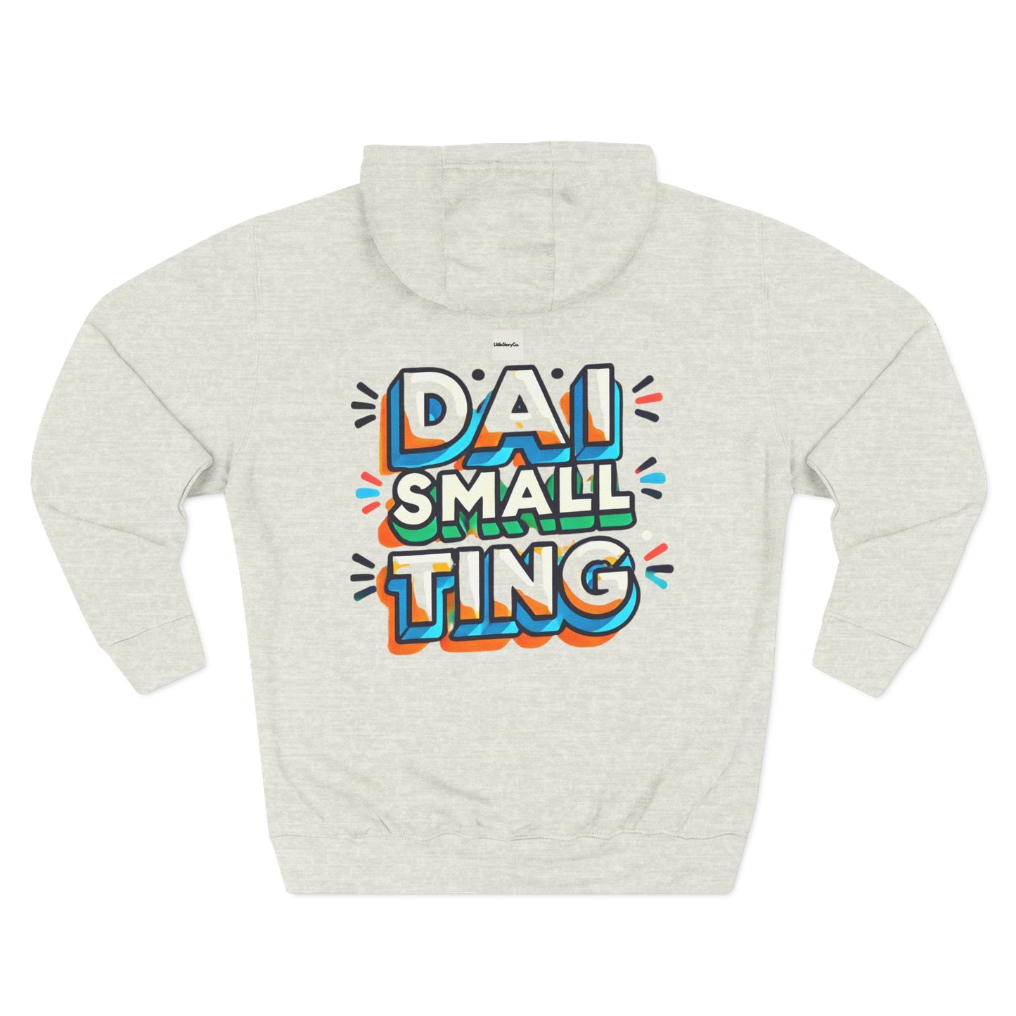 Dai Small Ting Trinidad Unisex Fleece-lined Cotton Hoodie - Little Story Co.