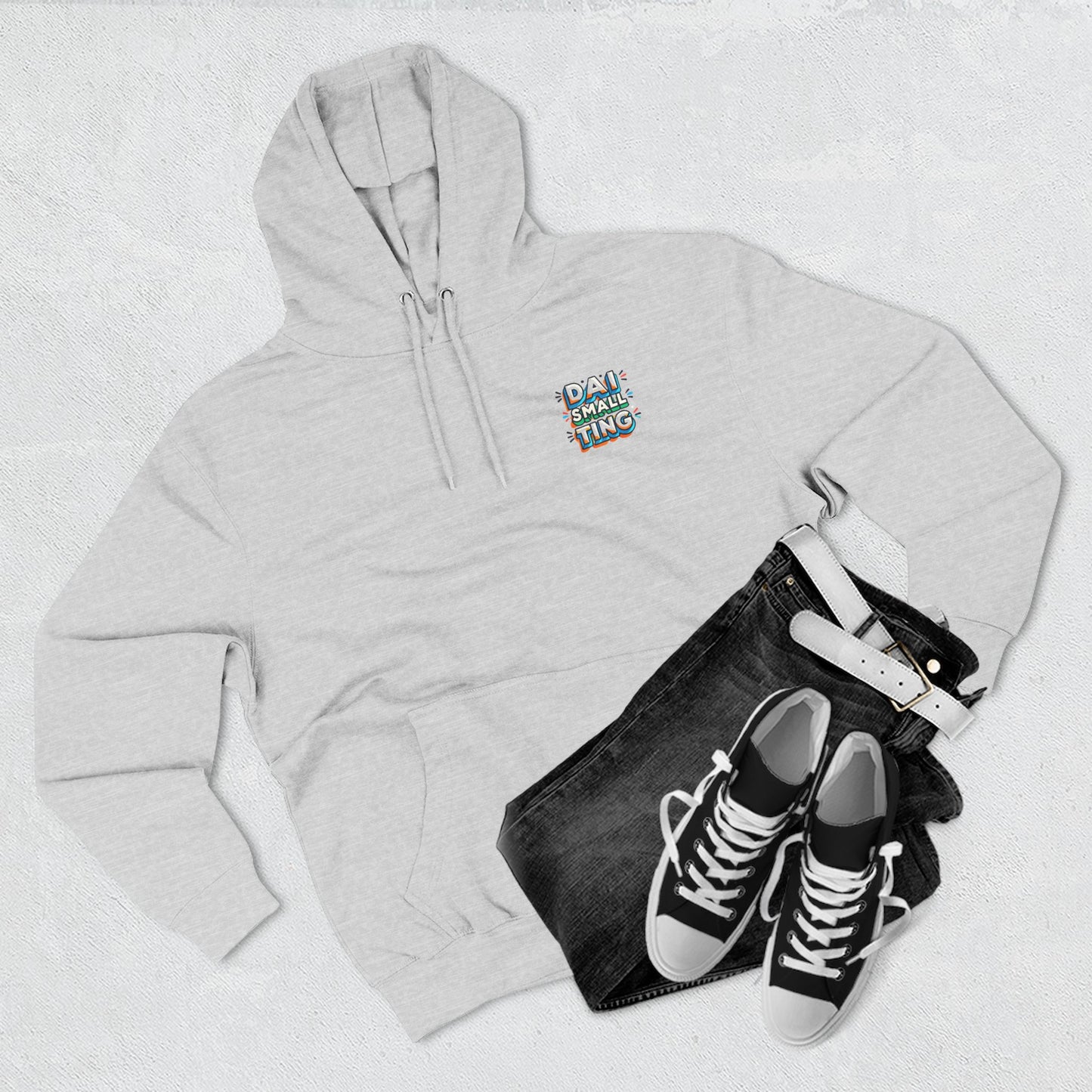 Dai Small Ting Trinidad Unisex Fleece-lined Cotton Hoodie - Little Story Co.