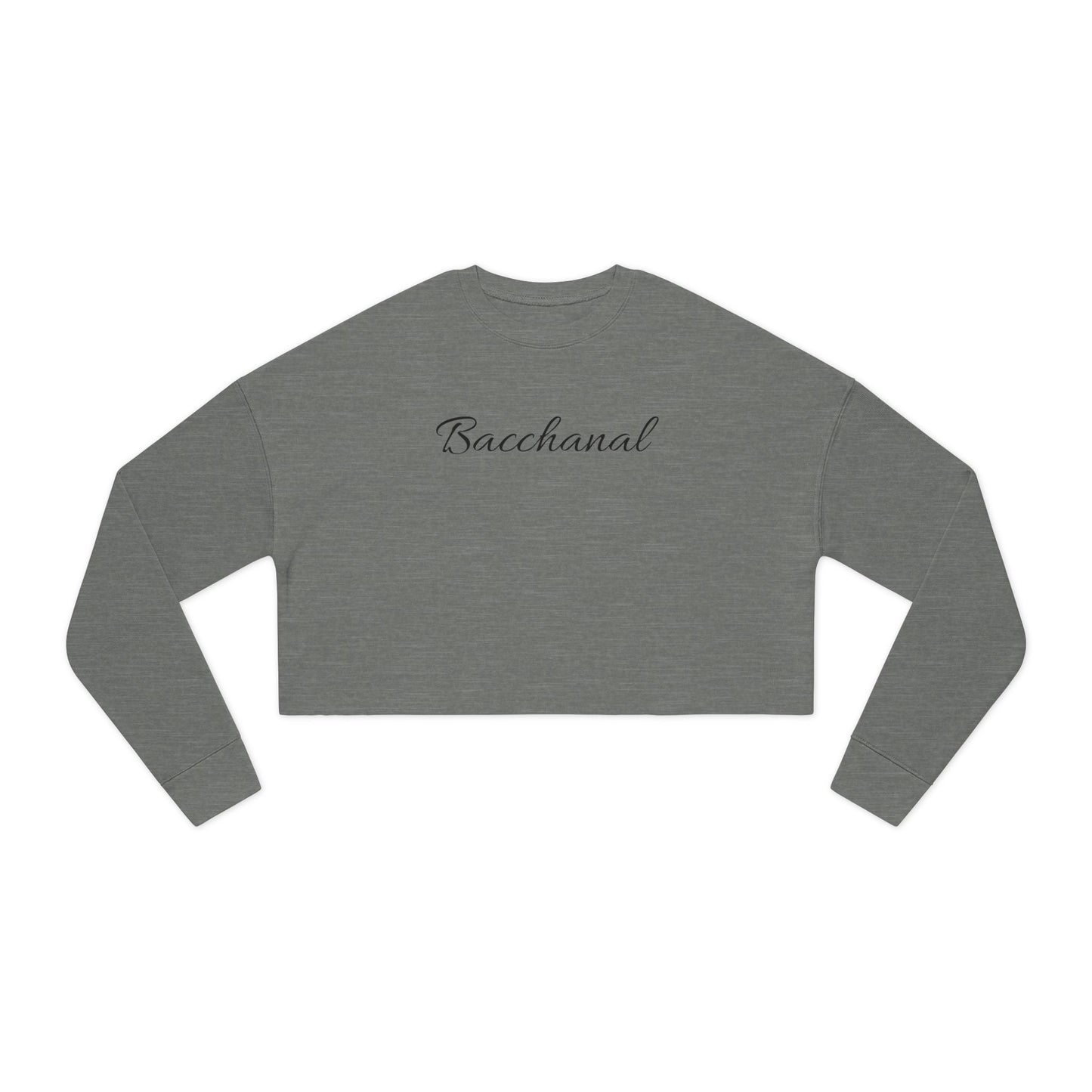 Women's Bacchanal Cropped Sweatshirt - Little Story Co.