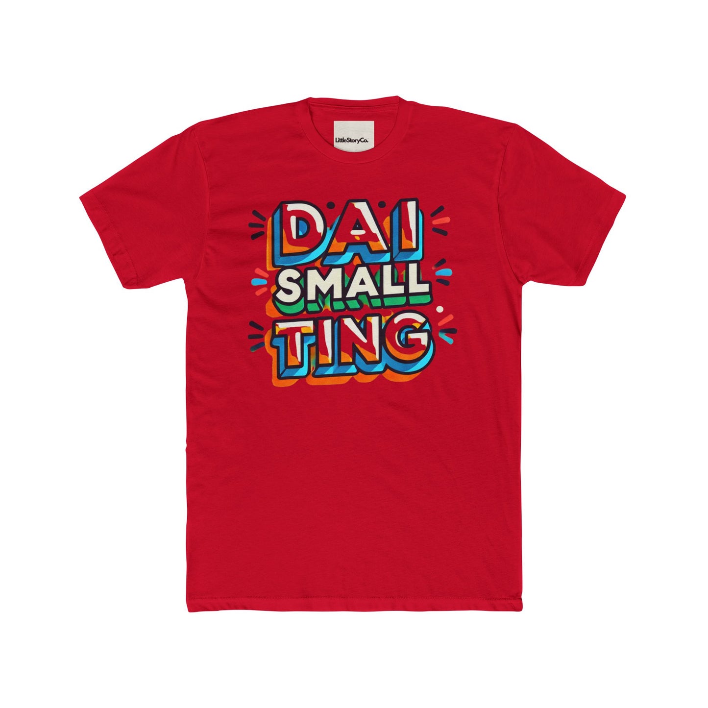Unisex Dai Small Ting Cotton Crew Tee - Little Story Co.