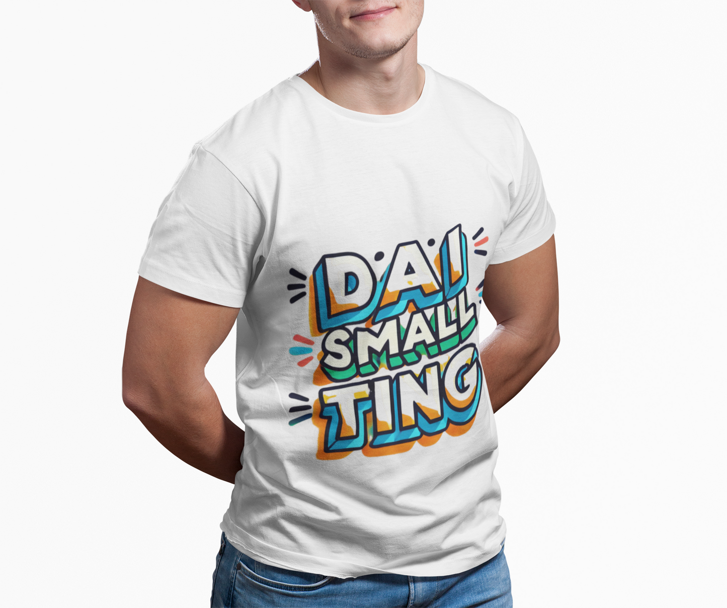 Unisex Dai Small Ting Cotton Crew Tee - Little Story Co.