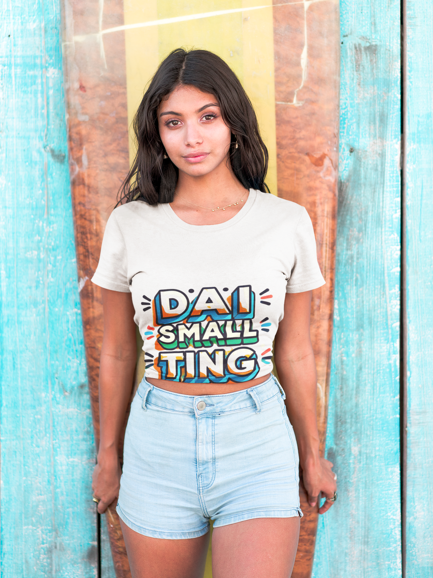 Unisex Dai Small Ting Cotton Crew Tee - Little Story Co.
