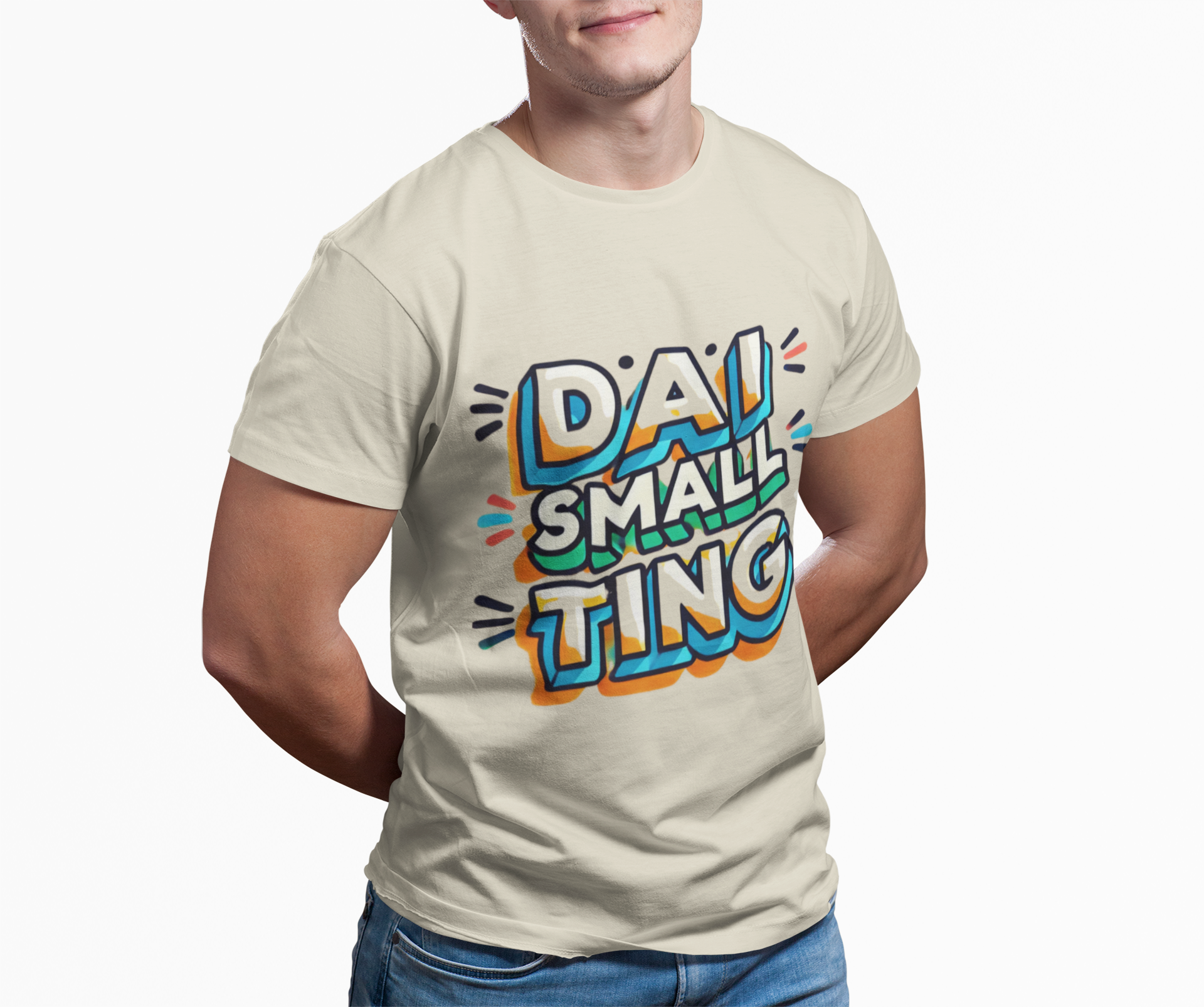 Unisex Dai Small Ting Cotton Crew Tee - Little Story Co.