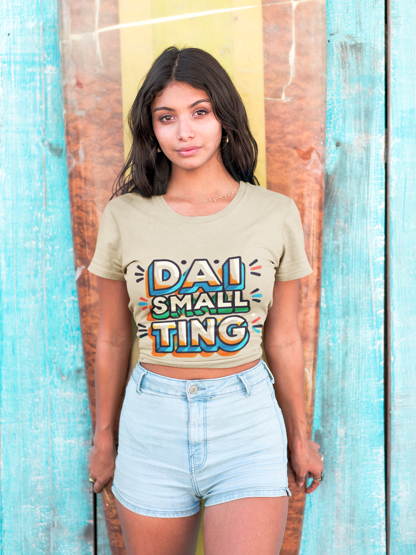 Unisex Dai Small Ting Cotton Crew Tee - Little Story Co.