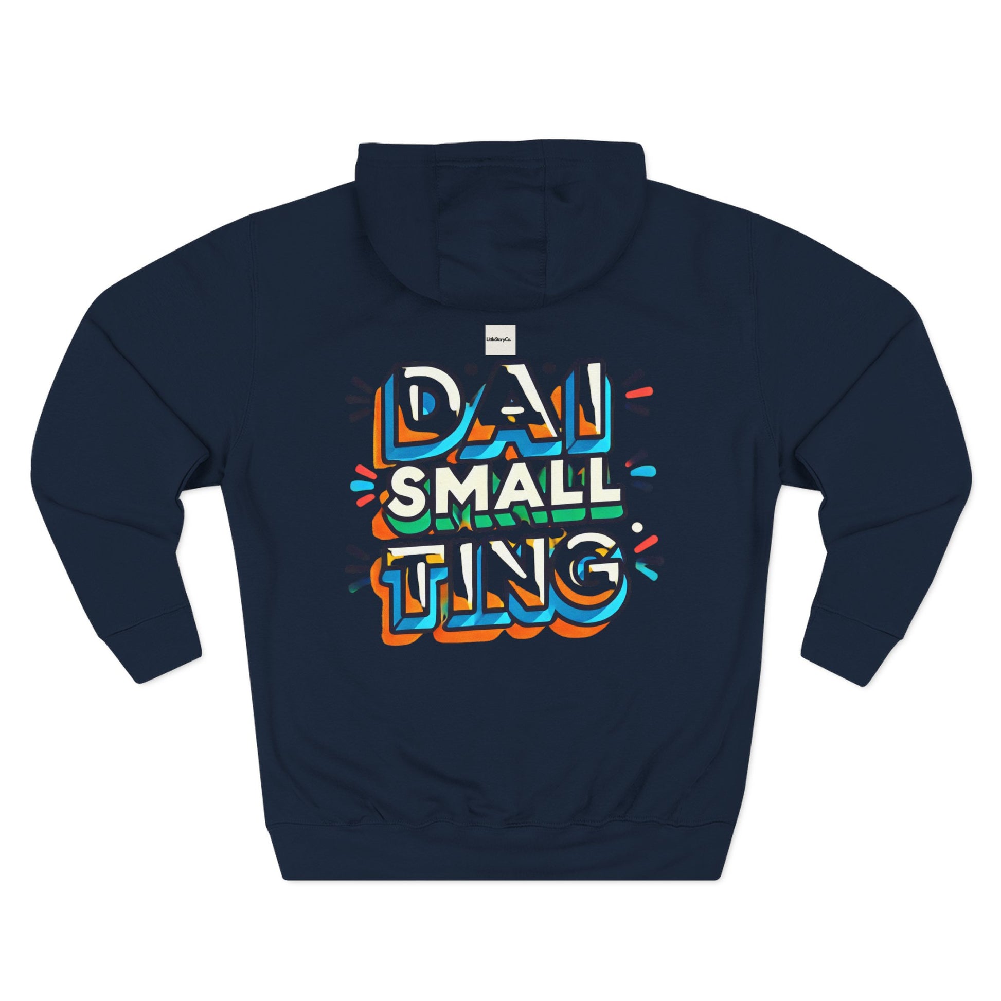 Dai Small Ting Trinidad Unisex Fleece-lined Cotton Hoodie - Little Story Co.