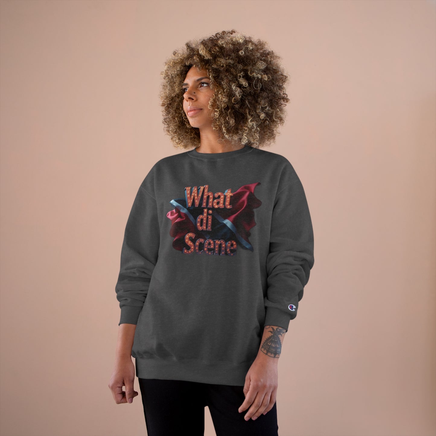 Champion What Di Scene Sweatshirt - Little Story Co.