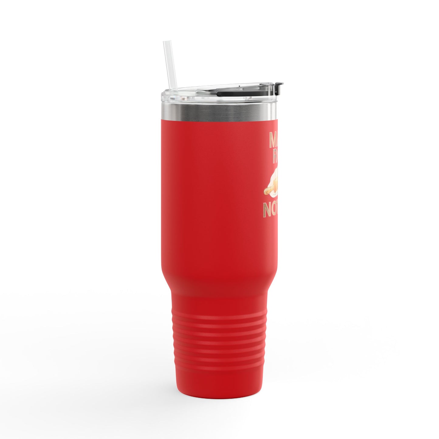 Make Roti Not War Insulated Travel Mug - 40oz - Little Story Co.