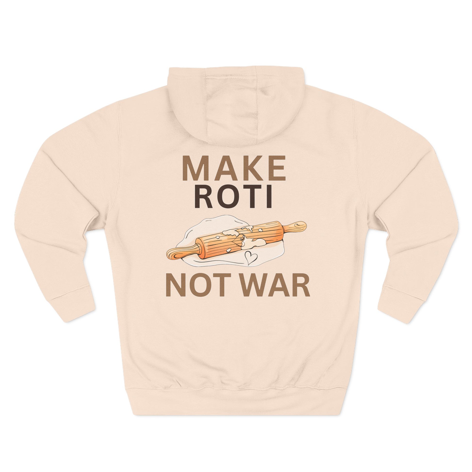 Make Roti Not War Hoodie - Little Story Co.