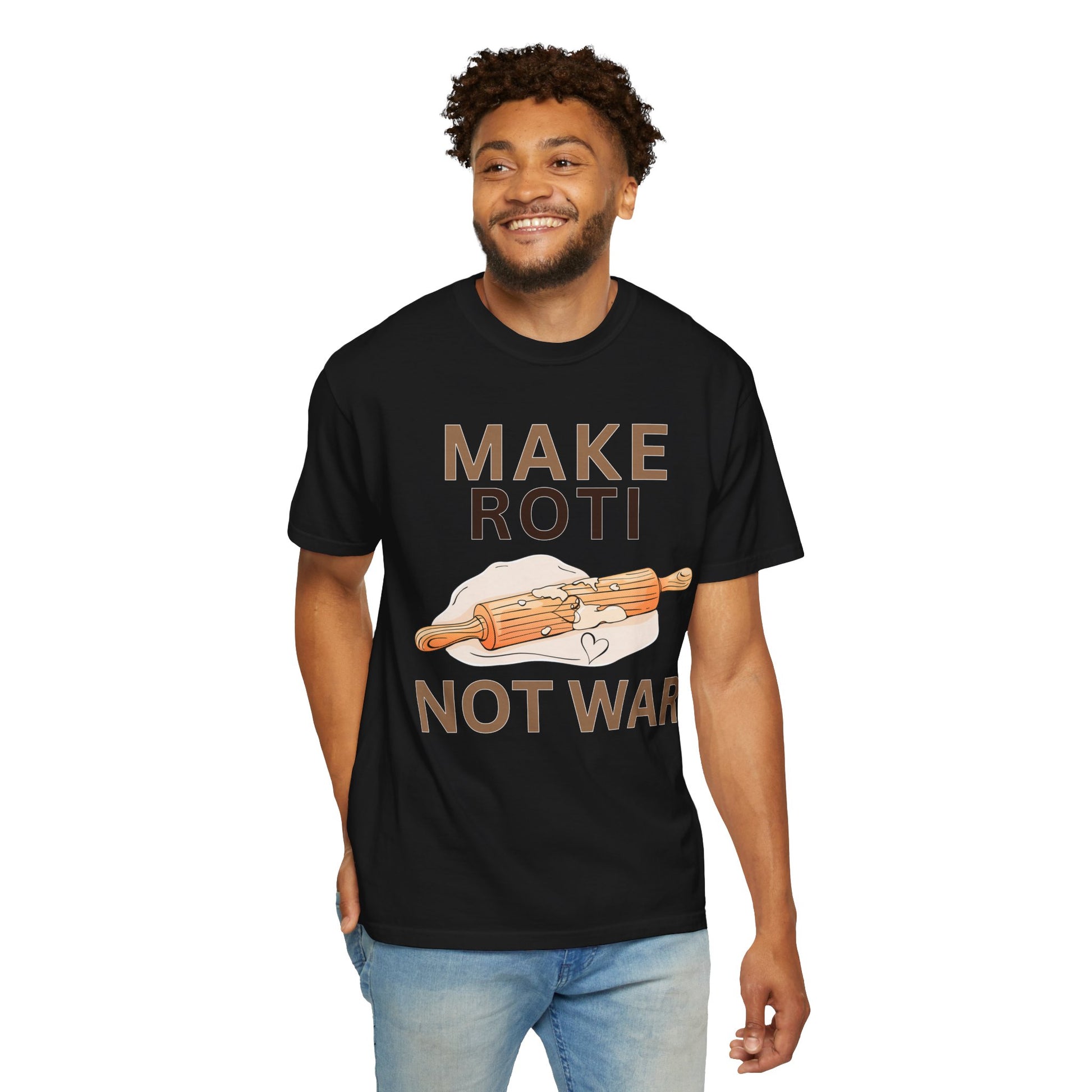 Make Roti Not War Unisex T-Shirt - Little Story Co.