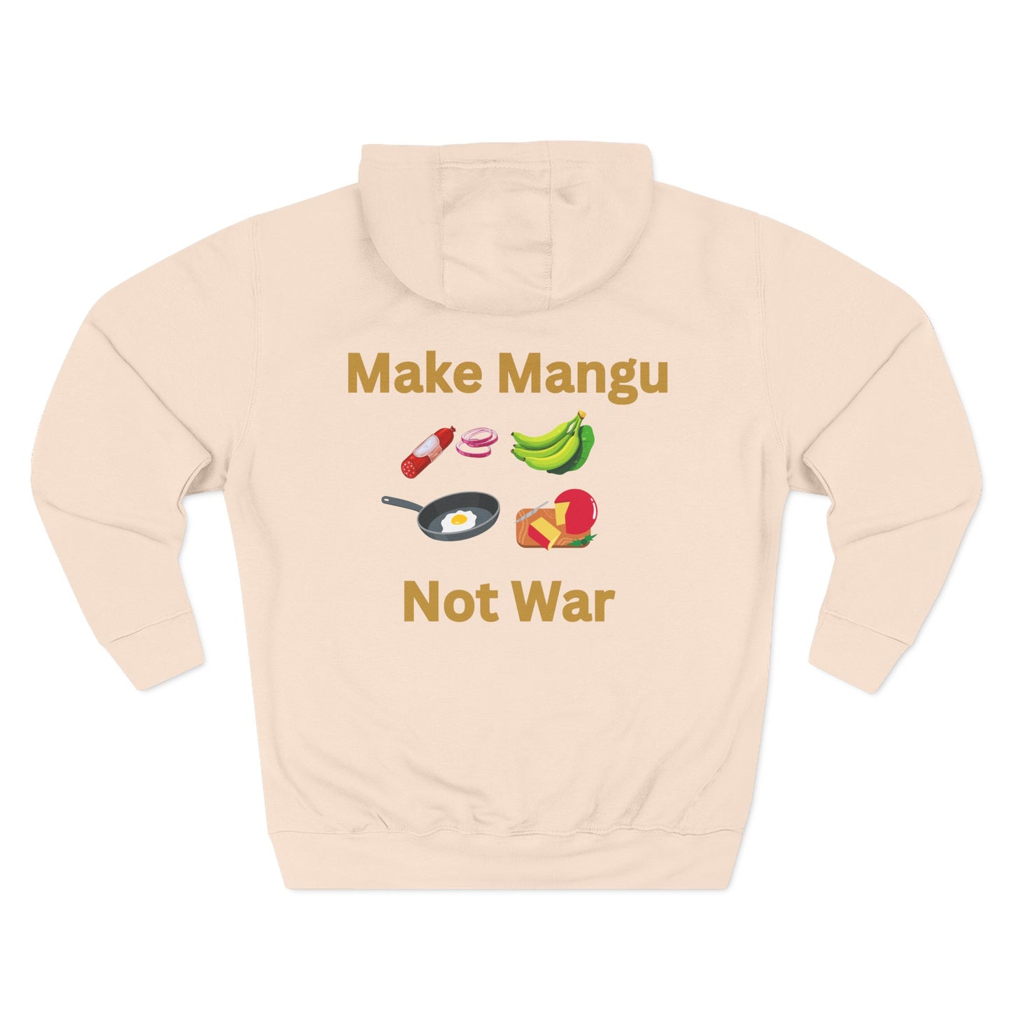 Make Mangu Not War Hoodie - Little Story Co.