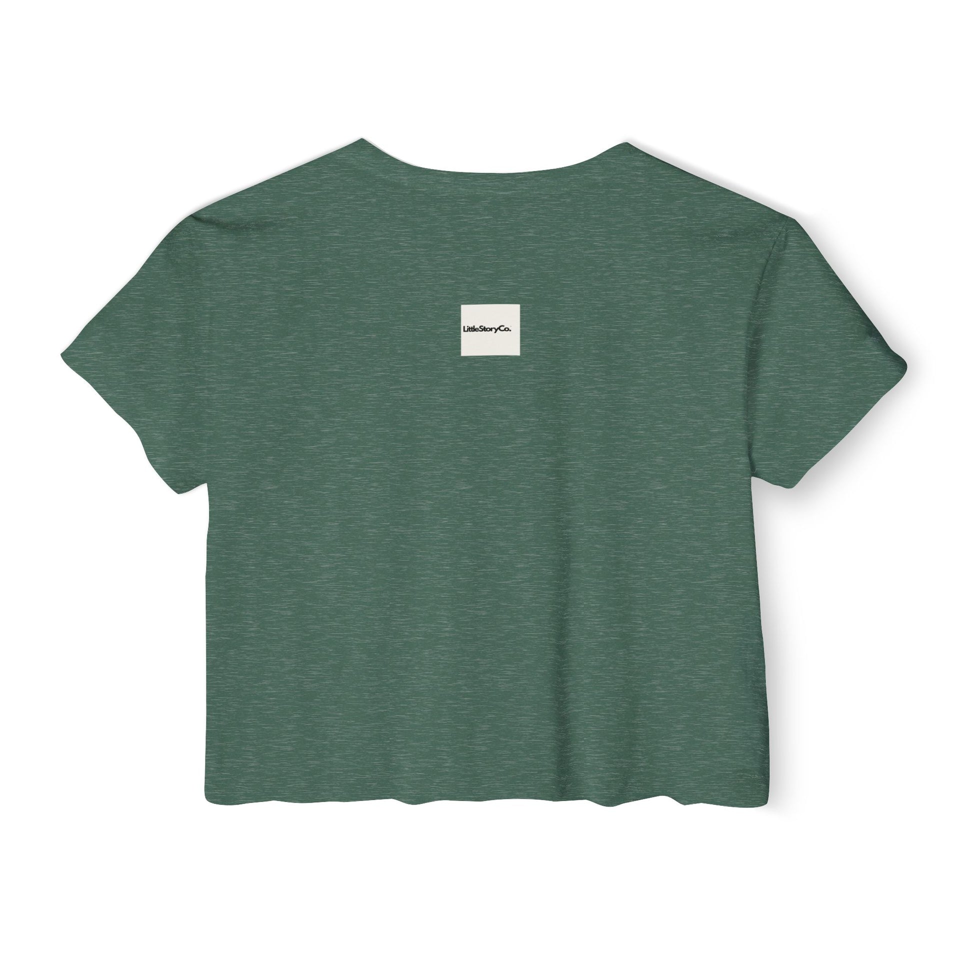Women's Festival Crop Top - Liming and Bacchanal Logo - Little Story Co.