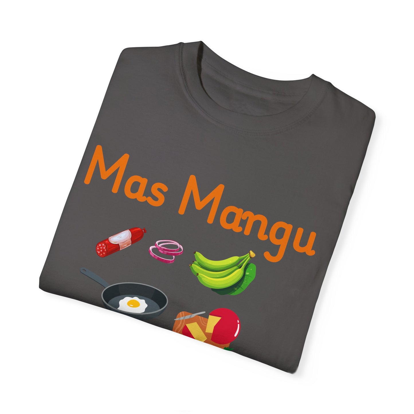 'Mas Mangu Menos Problemas' -Quirky Foodie Unisex T-shirt - Little Story Co.
