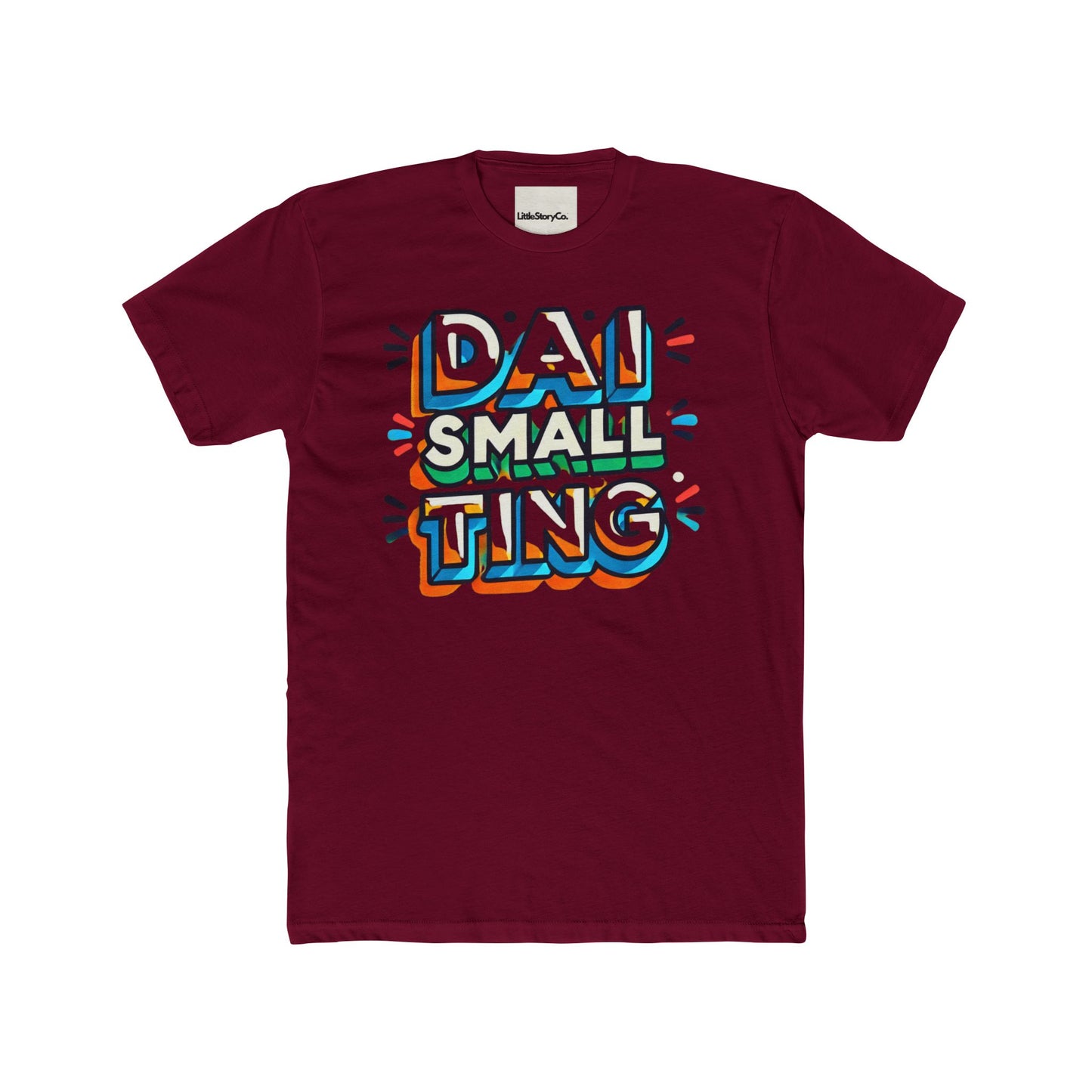 Unisex Dai Small Ting Cotton Crew Tee - Little Story Co.