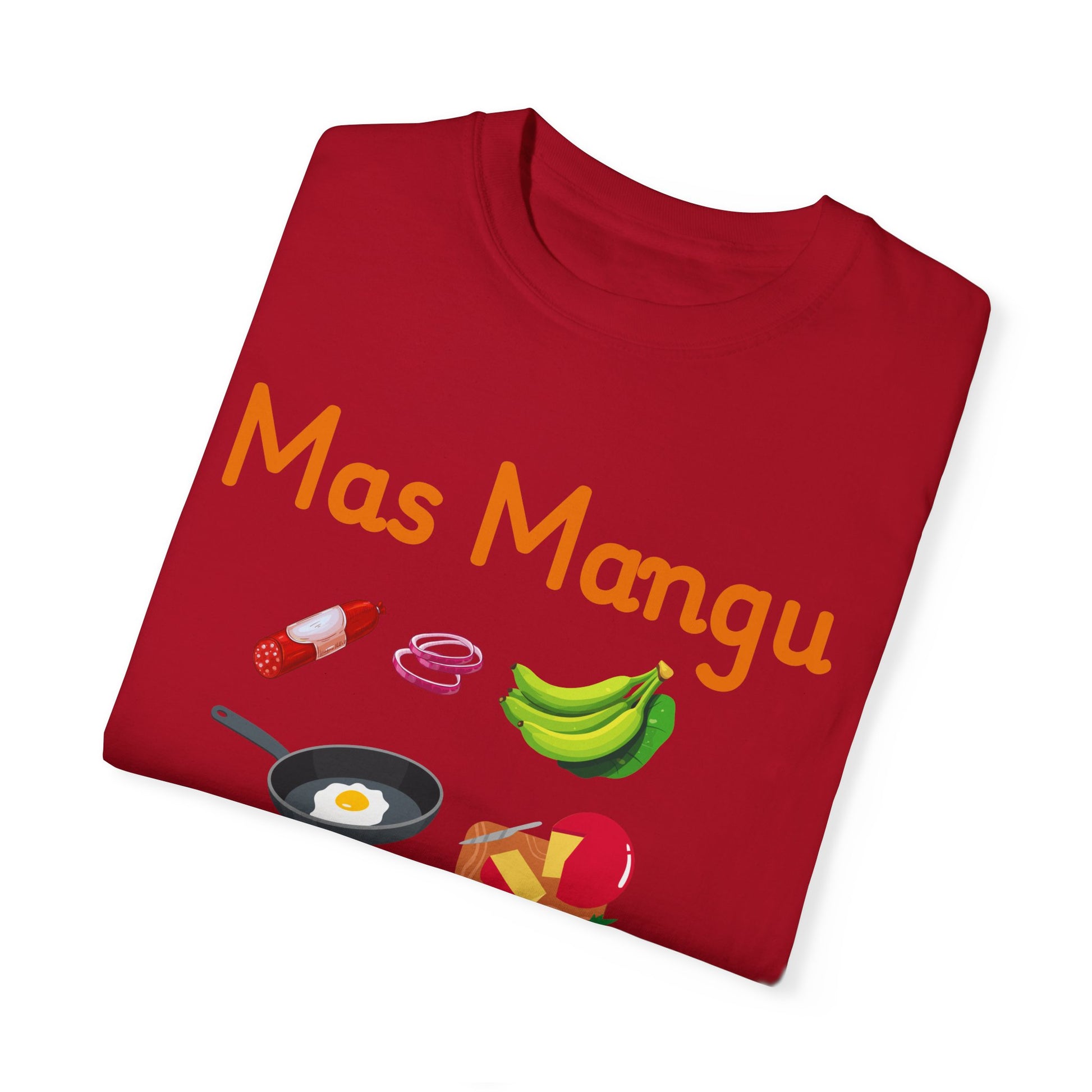 'Mas Mangu Menos Problemas' -Quirky Foodie Unisex T-shirt - Little Story Co.