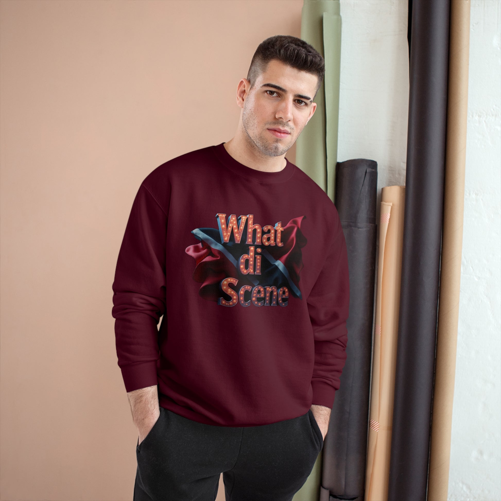 Champion What Di Scene Sweatshirt - Little Story Co.