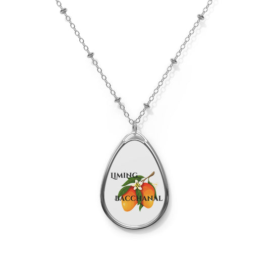 Trinidad Oval Liming & Bacchanal Necklace - Little Story Co.