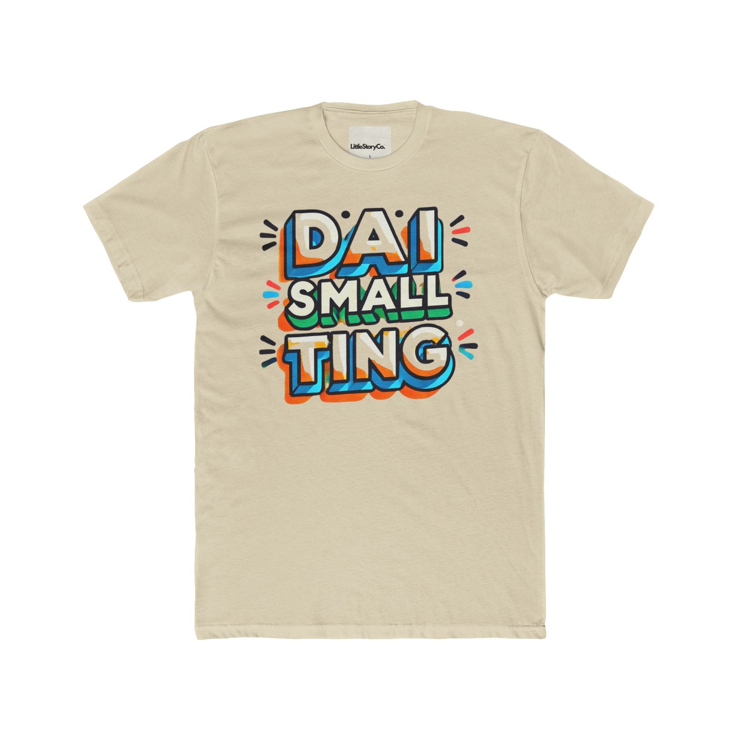 Unisex Dai Small Ting Cotton Crew Tee - Little Story Co.
