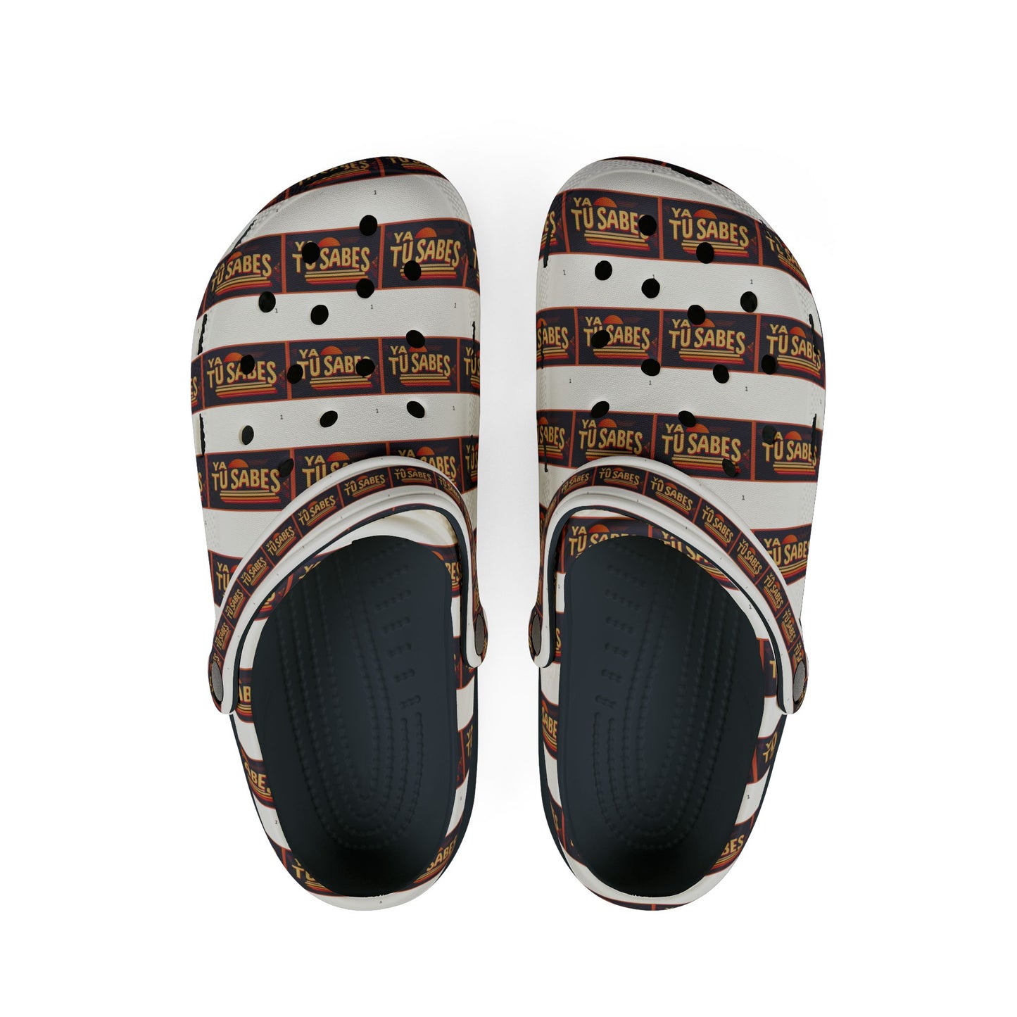 EVA Ya Tu Sabes Foam Rubber Shoes (AOP) - Little Story Co.